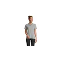 Variante gris chiné - Polo femme personnalisable en coton avec logo - PULSE WOMEN POLO