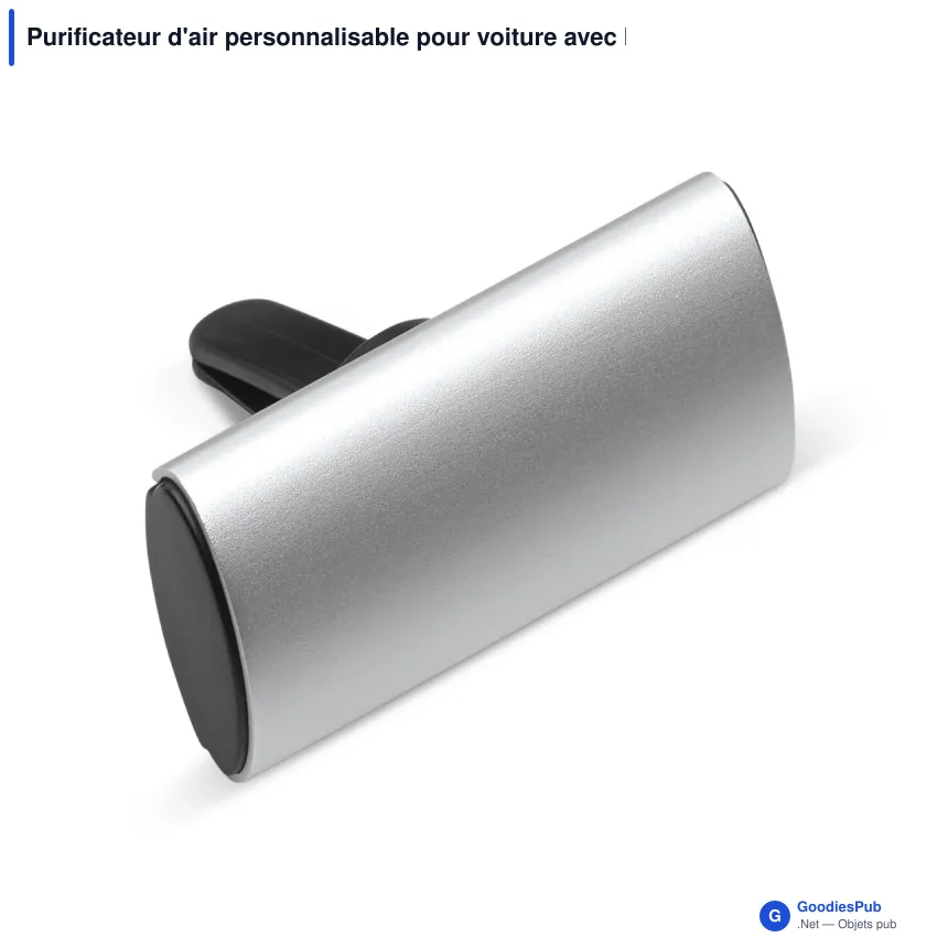 Purificateur d'air personnalisable pour voiture avec logo - Compact - Image 2