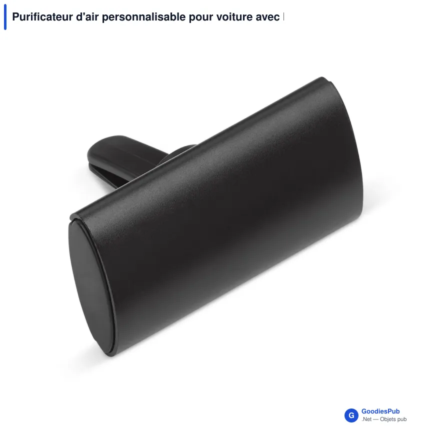 Purificateur d'air personnalisable pour voiture avec logo - Compact - Image 3