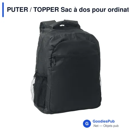 PUTER / TOPPER Sac à dos pour ordinateur 15"