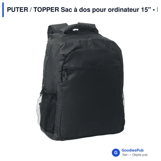 PUTER / TOPPER Sac à dos pour ordinateur 15" - Image 1