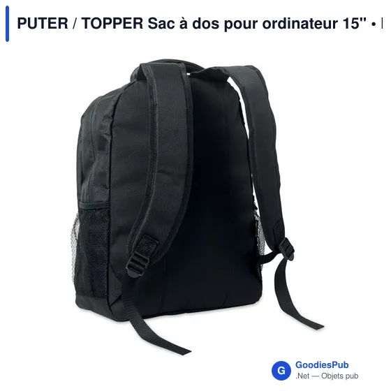 PUTER / TOPPER Sac à dos pour ordinateur 15" - Image 2