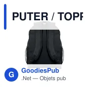 PUTER / TOPPER Sac à dos pour ordinateur 15" - Miniature 3