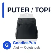 PUTER / TOPPER Sac à dos pour ordinateur 15" - Miniature 5