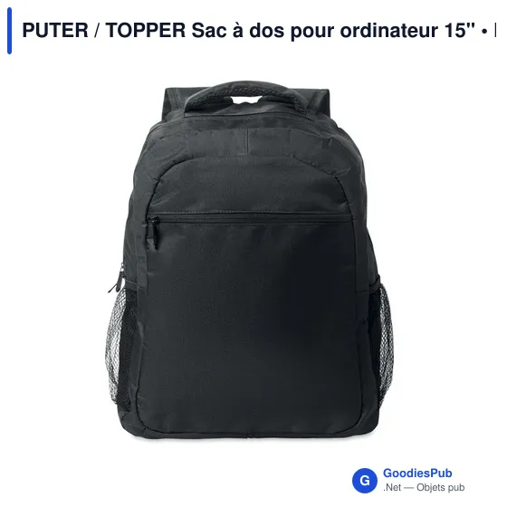 PUTER / TOPPER Sac à dos pour ordinateur 15" - Image 5