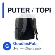 PUTER / TOPPER Sac à dos pour ordinateur 15" - Miniature 7