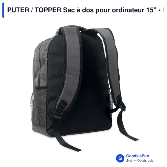 PUTER / TOPPER Sac à dos pour ordinateur 15" - Image 7