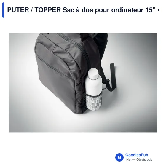 PUTER / TOPPER Sac à dos pour ordinateur 15" - Image 9