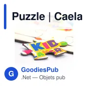 Puzzle personnalisable en papier avec logo - Caelan - Miniature 5