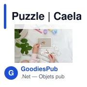 Puzzle personnalisable en papier avec logo - Caelan - Miniature 6