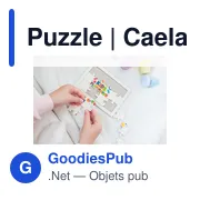 Puzzle personnalisable en papier avec logo - Caelan - Miniature 7