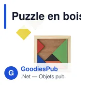 Puzzle en bois personnalisable Maximilian avec logo - Miniature 4