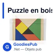 Puzzle en bois personnalisable Maximilian avec logo - Miniature 6