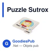 Puzzle en bois personnalisable avec logo - Sutrox - Miniature 3