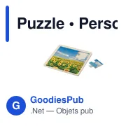 Puzzle en bois personnalisable avec logo - 9 pièces - Miniature 5