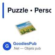 Puzzle en bois personnalisable avec logo - 9 pièces - Miniature 7