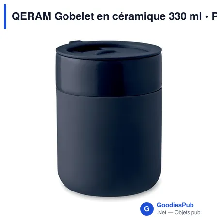 QERAM Gobelet en céramique 330 ml