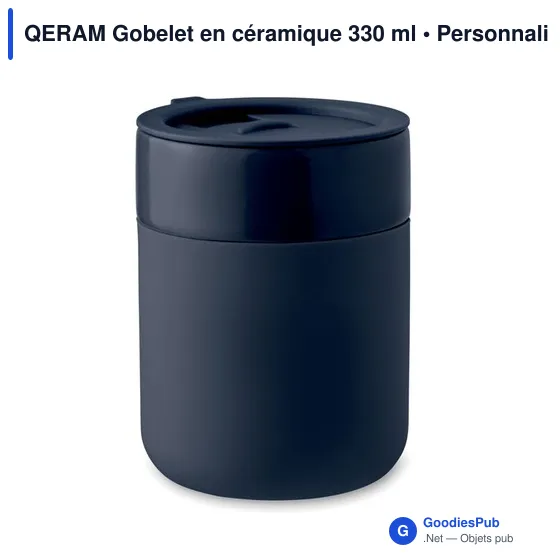 QERAM Gobelet en céramique 330 ml - Image 1