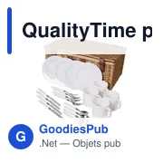 Panier pique-nique personnalisable avec logo - QualityTime - Miniature 1