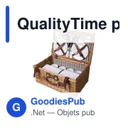 Panier pique-nique personnalisable avec logo - QualityTime - Miniature 4