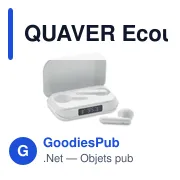 QUAVER Ecouteurs TWS en ABS - Miniature 1