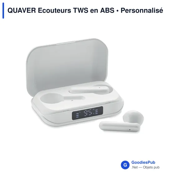 QUAVER Ecouteurs TWS en ABS - Image 1