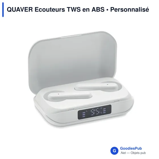 QUAVER Ecouteurs TWS en ABS - Image 2