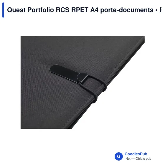 Porte-documents A4 personnalisable Quest Portfolio avec logo - Image 5