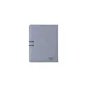 Variante gris - Porte-documents A5 personnalisable Quest Portfolio avec logo