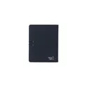 Variante noir - Porte-documents A5 personnalisable Quest Portfolio avec logo