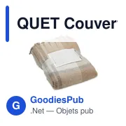 QUET Couverture en mohair à carreaux - Miniature 4