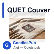 QUET Couverture en mohair à carreaux - Miniature 7