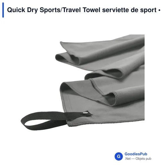 Serviette de sport personnalisable Quick Dry avec logo - Image 4