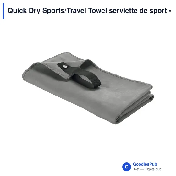 Serviette de sport personnalisable Quick Dry avec logo - Image 5