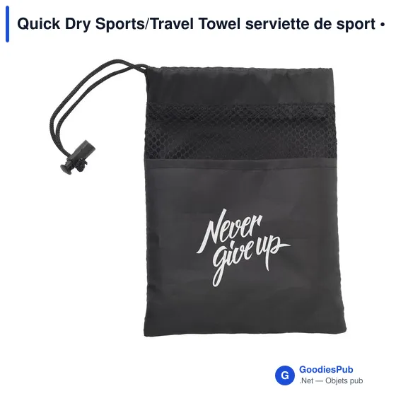 Serviette de sport personnalisable Quick Dry avec logo - Image 7
