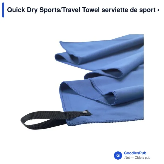 Serviette de sport personnalisable Quick Dry avec logo - Image 8