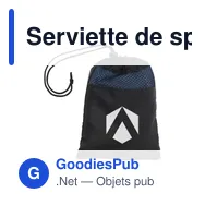 Serviette de sport personnalisable Quick Dry avec logo - Miniature 9