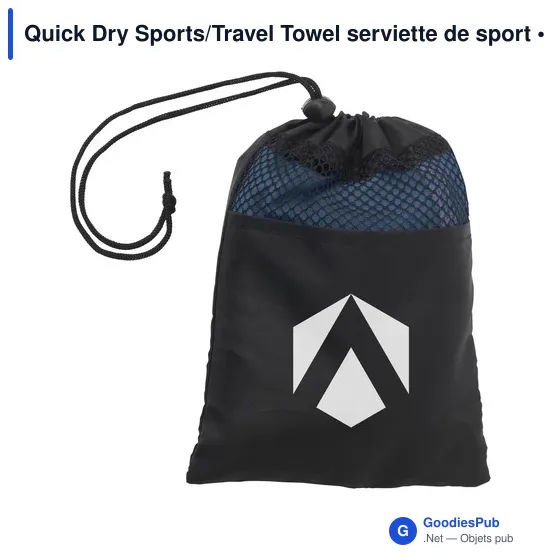 Serviette de sport personnalisable Quick Dry avec logo - Image 9