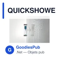 QUICKSHOWER Sablier (4 min) avec ventouse - Miniature 3