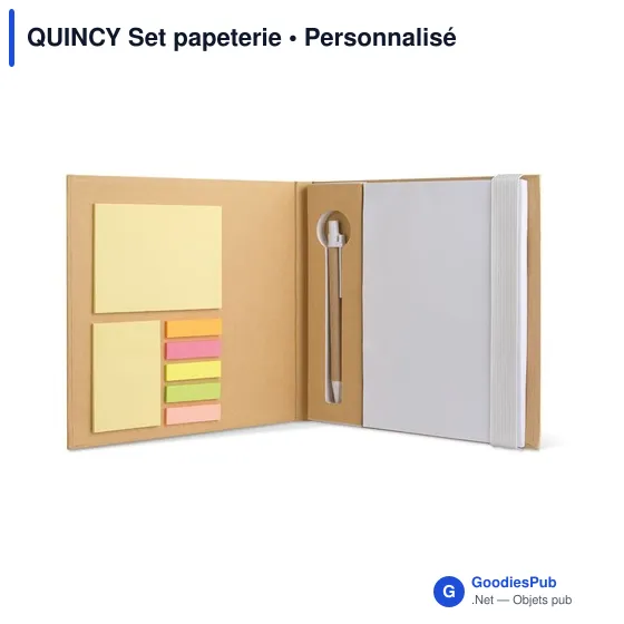 QUINCY Set papeterie - Image 1