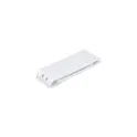 Variante Blanc - Support de téléphone personnalisable pliable et nomade avec logo - Bureau