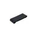 Variante Noir - Support de téléphone personnalisable pliable et nomade avec logo - Bureau