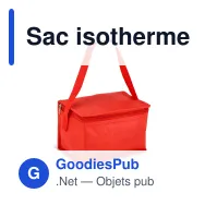 Sac isotherme personnalisable 6 canettes en R-PET non tissé avec logo - 75 g/m² - Miniature 4