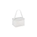 Variante Blanc - Sac isotherme personnalisable 6 canettes en R-PET non tissé avec logo - 75 g/m²