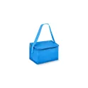 Variante Bleu clair - Sac isotherme personnalisable 6 canettes en R-PET non tissé avec logo - 75 g/m²