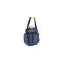 Variante Bleu foncé - Sac glacière personnalisable en R-PET 600D 10 L avec logo - Trois coloris
