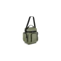 Variante Vert olive - Sac glacière personnalisable en R-PET 600D 10 L avec logo - Trois coloris