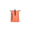 Variante Orange - Sac à dos Roll Top personnalisable en R-PET 600D 20 L avec logo - Huit coloris