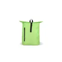 Variante Vert clair - Sac à dos Roll Top personnalisable en R-PET 600D 20 L avec logo - Huit coloris