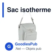 Sac isotherme personnalisable en R-PET 600D 13 L avec logo - 26 x 34 cm - Miniature 4